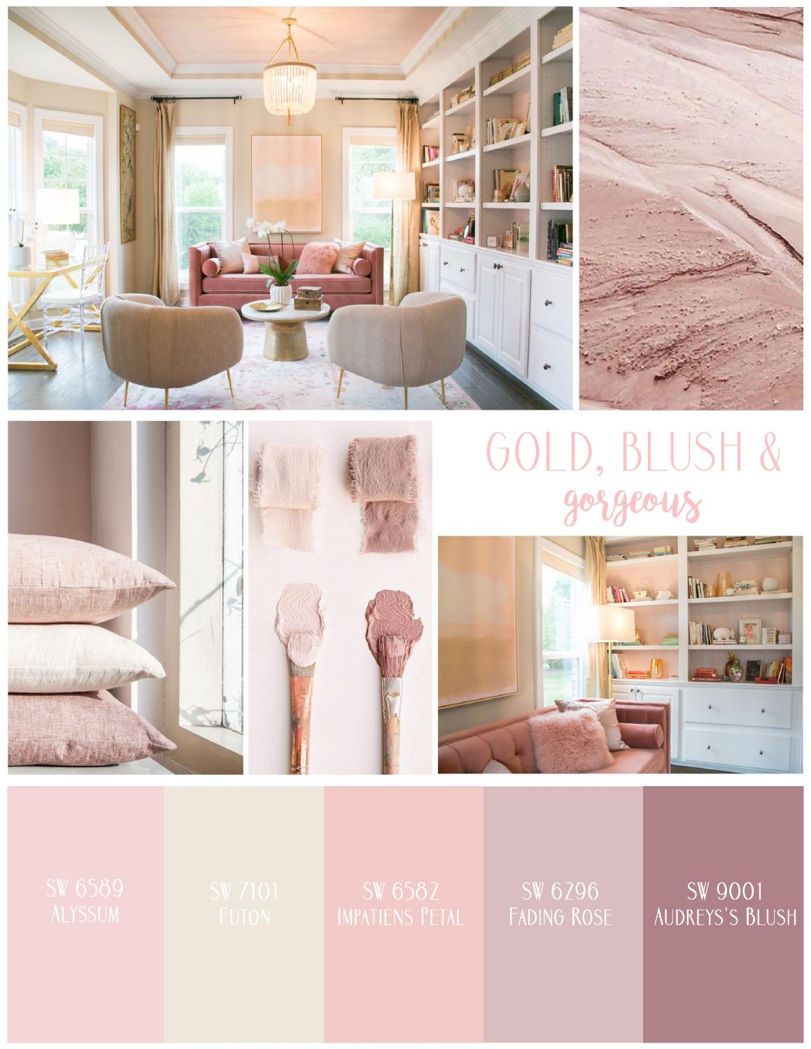 Gold, Blush & Gorgeous