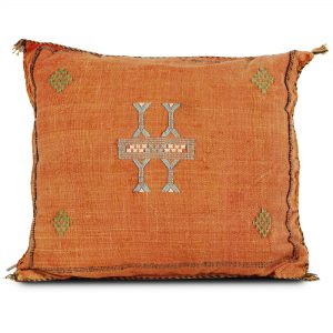 Orange Sabra Pillow