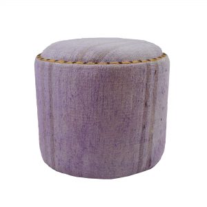 Purple Hemp Ottoman