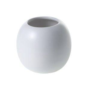 White Ceramic Bud Vase Small