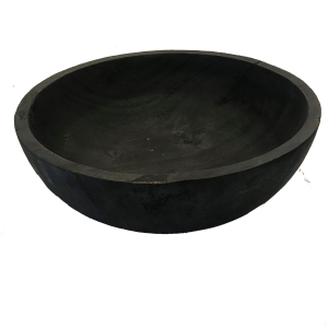 Turned Suar Wood Bowl- Small