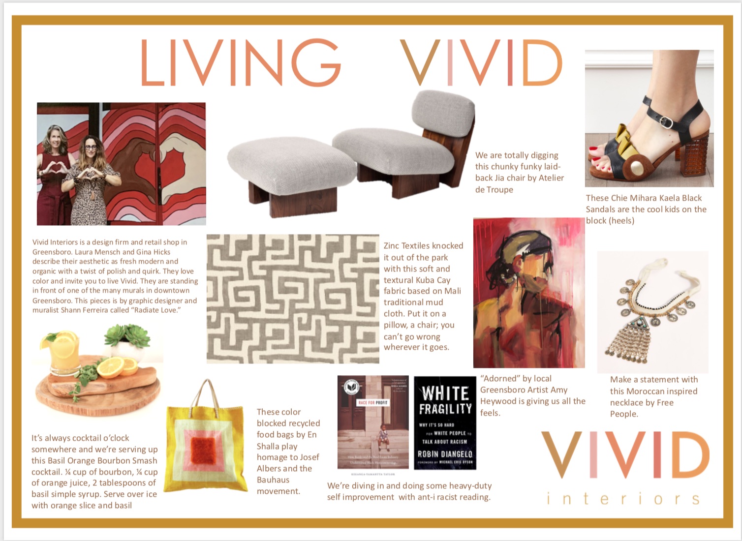 Living Vivid (A Sunday Seven)