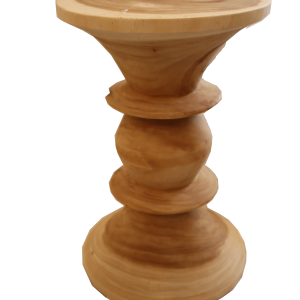 Turned Wood Side Table