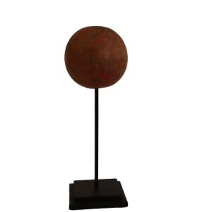 Vintage Wooden Ball on Stand