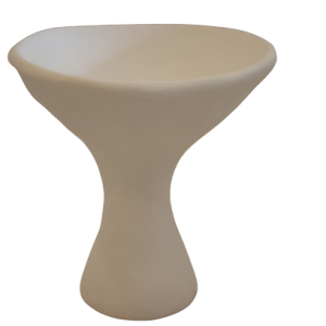 White Plaster Urn