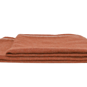 Woven Belgian Throw - Orange