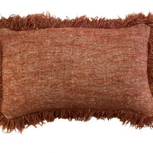Woven Belgian Terracotta Pillow - Small