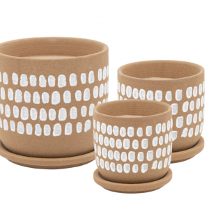 Brown Painted Planter