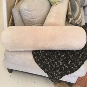 Sheepskin Bolster