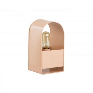 Blush Arched Table Lamp