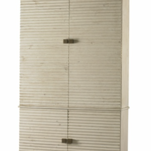 White Rustic Pine Cabinet