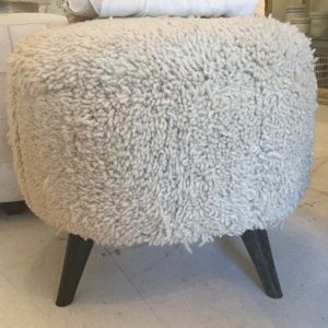 Cream Turkish Ottoman Medium