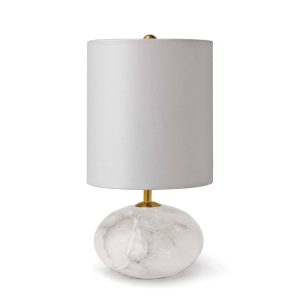 Mini Alabaster Table Lamp