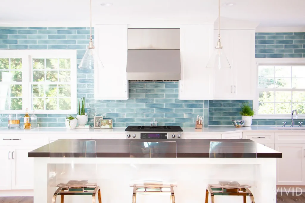Kitchen Blue Tile
