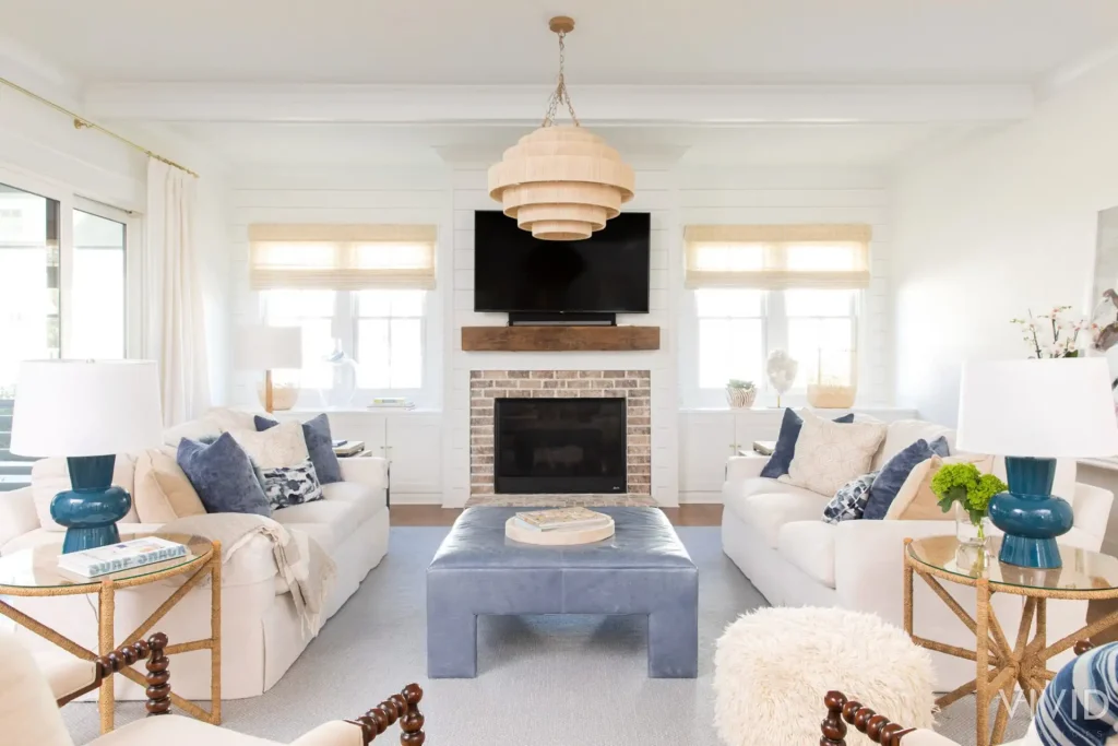 Living Room _ Everly Chandelier by Palecek