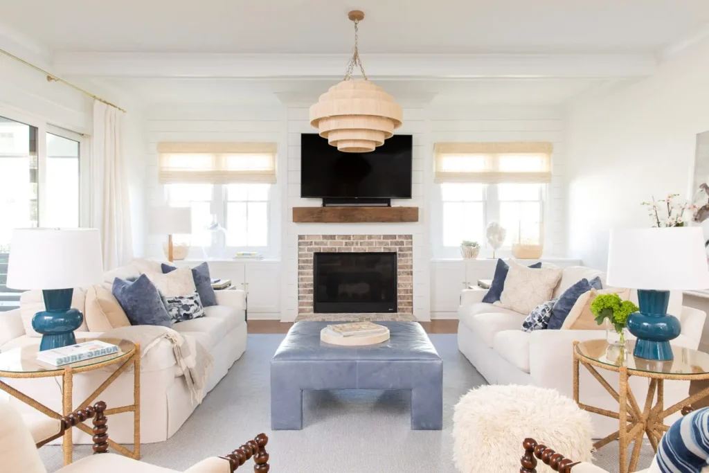 Living Room _ Everly Chandelier by Palecek
