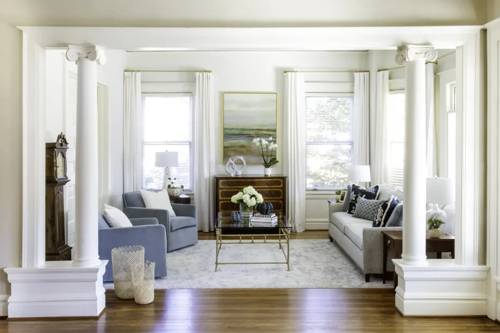 Living Room _ Jeremy Sofa & Miranda Swivel Chairs by CRLaine