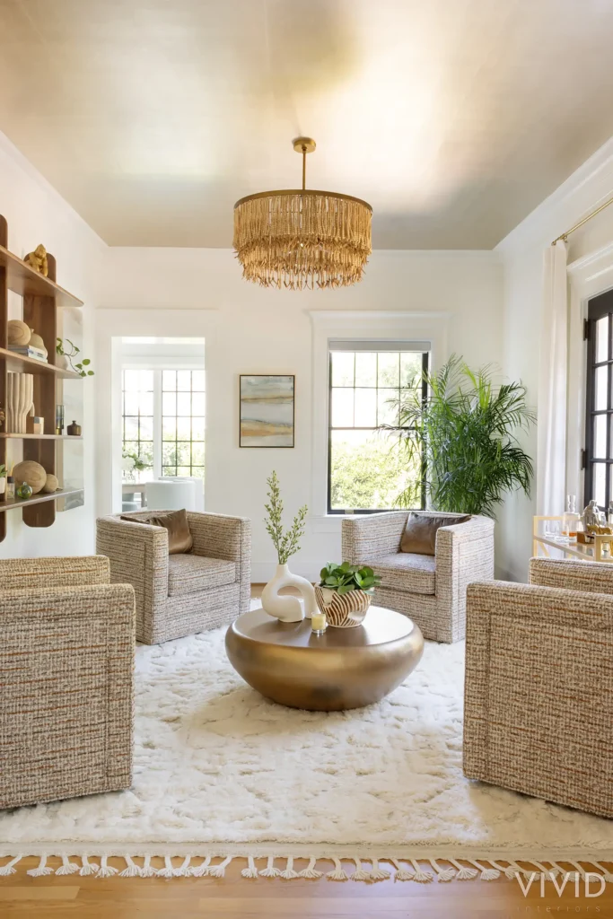 Sitting Room _ Baja Chandelier by Arteriors