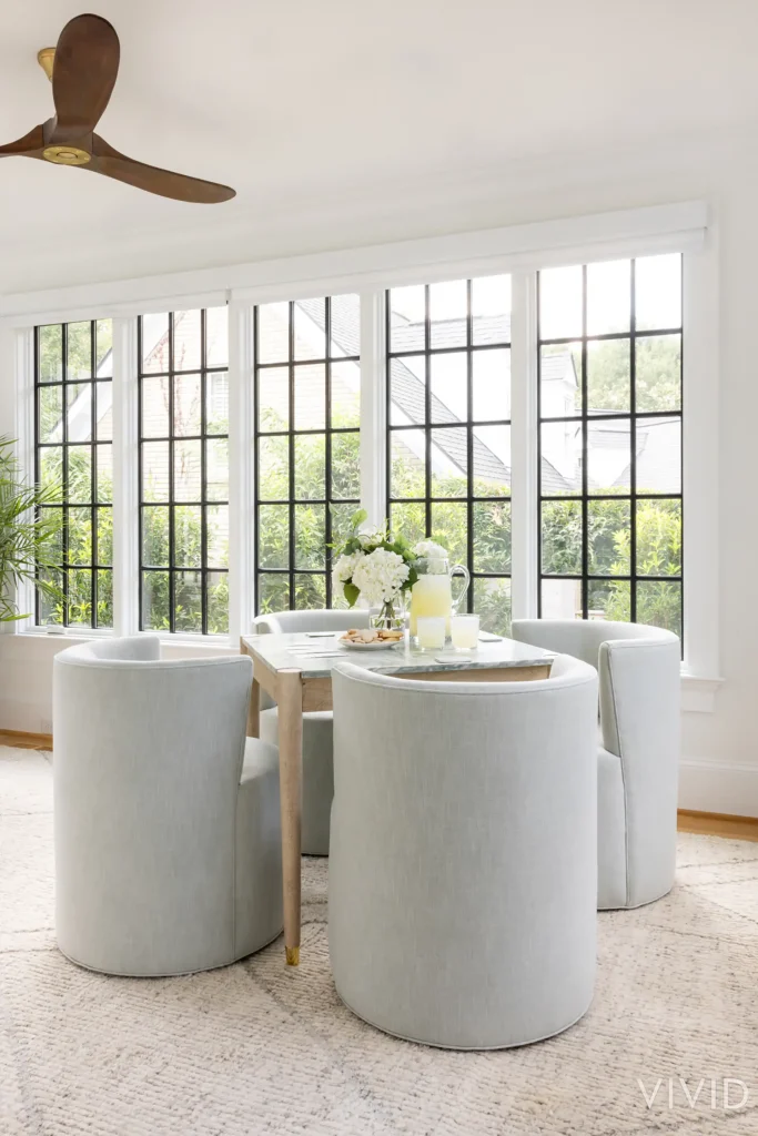 Sunroom Sitting _ Everly Chairs by CR Laine
