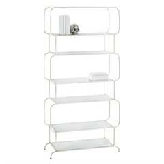 Gold & Glass Bookshelf