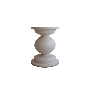 Matte White Stool