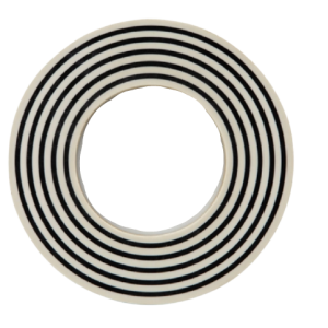 Black & White Hypnotic Photo Frame- Lg