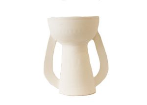 Bowl Top Clay Vase