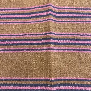 Brown Accent Stitch Pillow